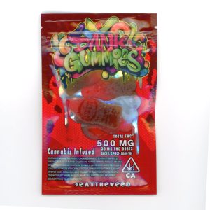 Dank Gummies - Full Spectrum Shatter THC Infused Cherry Cola Gummy - 500 mg
