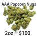 Pink Rockstar AAA Premium Popcorn Nugs Indica Strain