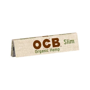 OCB Organic Hemp Unbleached Rolling Papers - King Size Slim