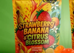 3000mg Delta 9 THC Strawberry Banana & Citrus Blossom Gummies – Sky High