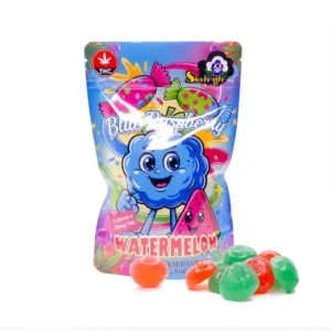 3000mg Delta 9 THC Blue Raspberry & Watermelon - Sky High